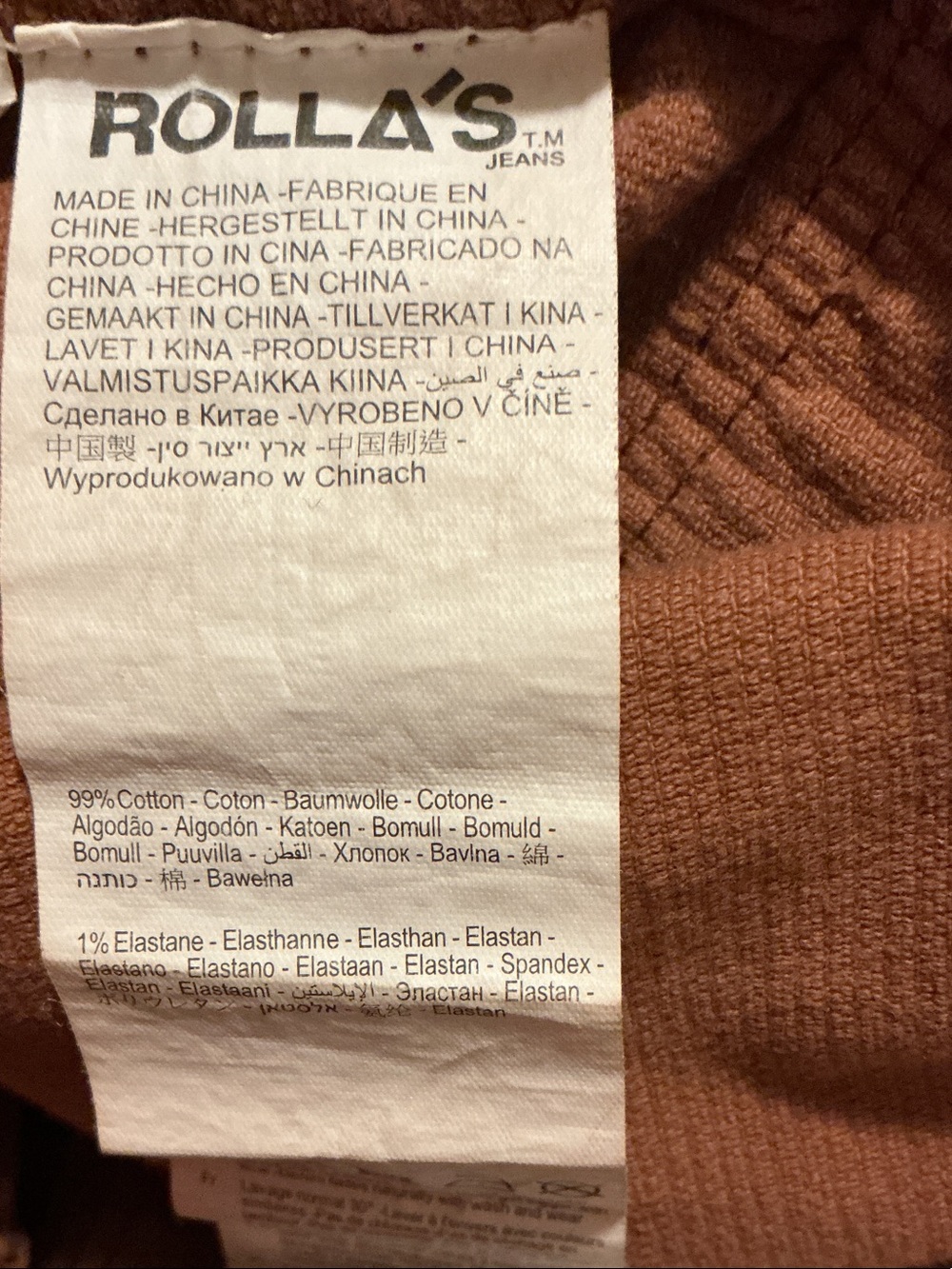 ROLLA'S High-Rise Flare Jeans in Chestnut - Picture 9 of 13